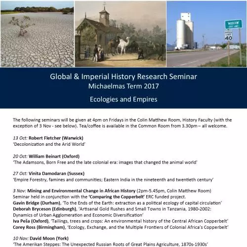 GIH Research Seminar MT17