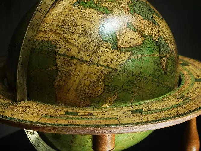 vienna  baroque world globe 