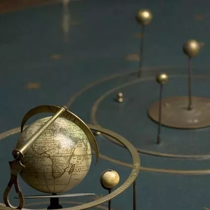 inv 35757 orrery by thomas wright c 1700  detail