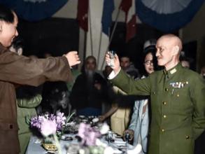 Chairman of the Kuomintang (KMT) government Chiang Kai-shek met with Chinese Communist Party (CCP) chairman Mao Zedong in Chongqing for peace negotiations